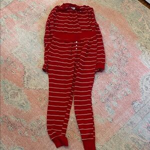 Stars Above Red and White Striped Pajamas